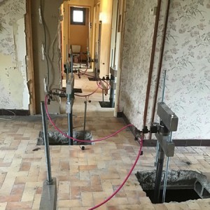 affaissement de fondation