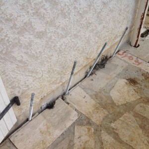 affaissement de fondation