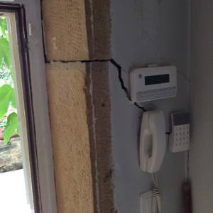 affaissement fondation maison