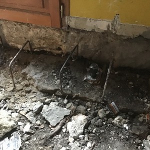 affaissement sol maison