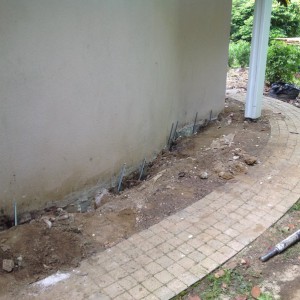 affaissement sol maison